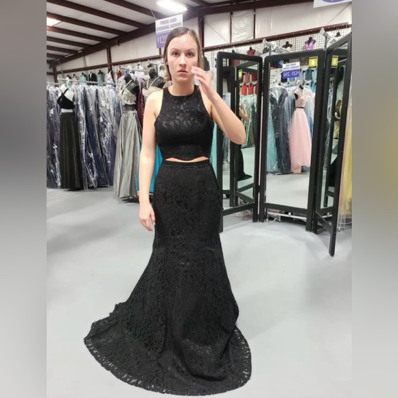 2 Piece Prom Dress - Picture 1 of 2